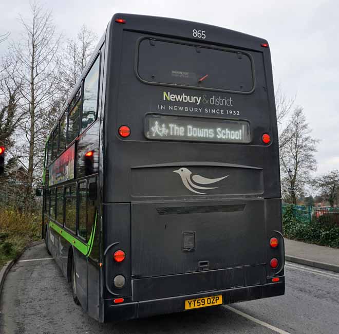 Newbury & District Scania N270UD Optare 866